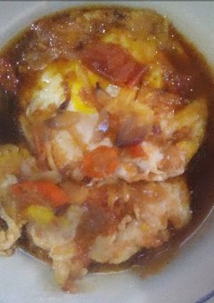 Foto resep Telur ceplok bumbu kecap