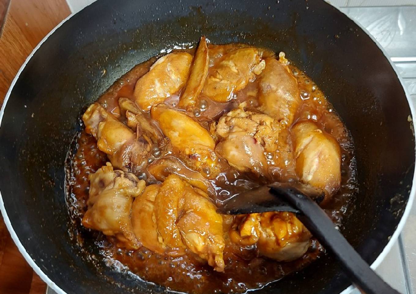 Sayap Ayam Kecap Mentega