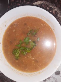 صورة لوصفة شوربه فريك