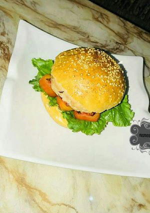 A picture of Chicken burger.