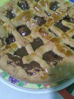 Una foto de Pasta frola de dulce de leche