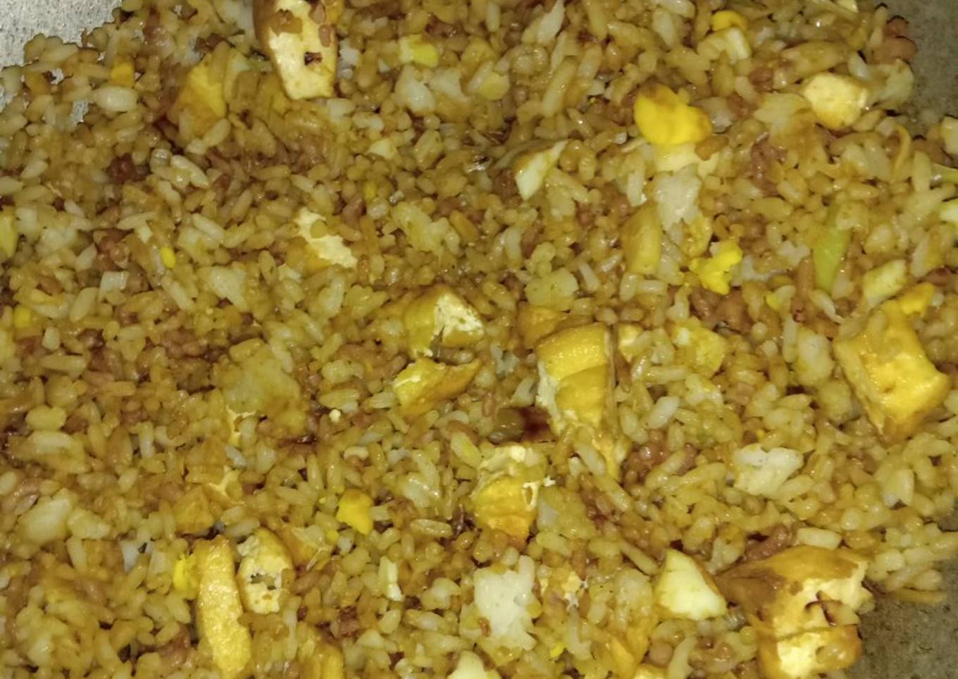 Nasi goreng tanpa bawang merah