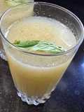 Raw mango sherbet with gond katira
