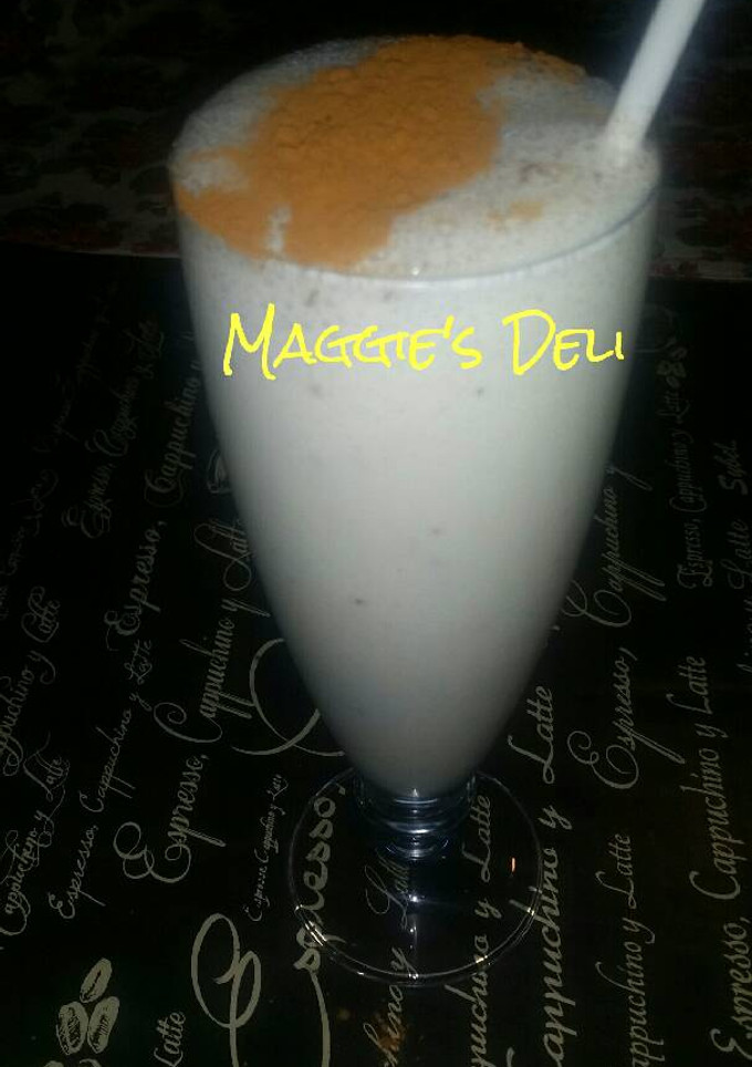 Una foto de Banana frappe