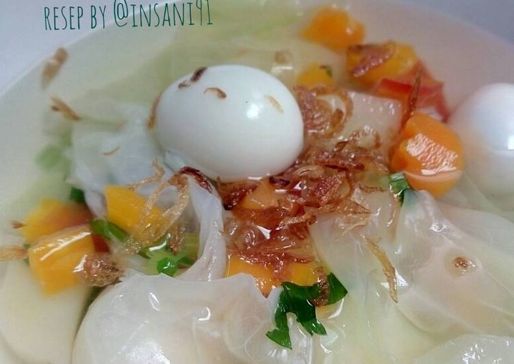 Sayur Sop Telur Puyuh 🐣 Simple dan sehat