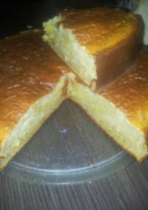 Una foto de Torta de limón sin mantequilla