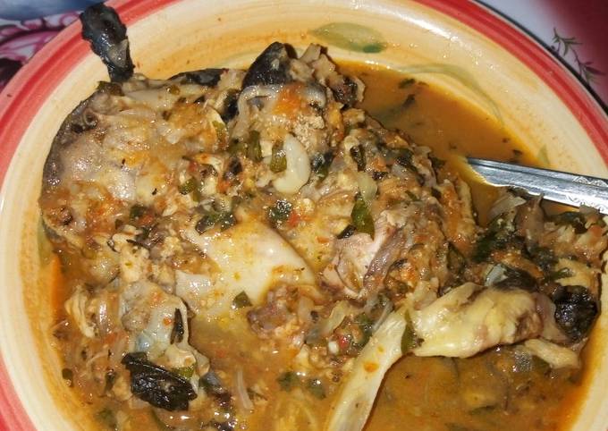Recipe of Anthony Bourdain Spicy Catfish Peppersoup
