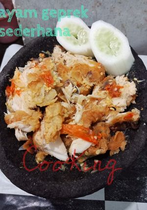 Foto resep Ayam geprek
