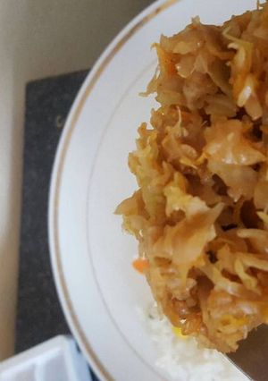 A picture of Fried cabbage.