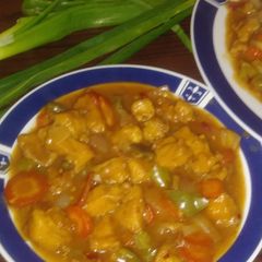 A picture of Chicken manchurian.