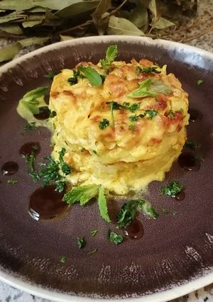 Une photo de Gratin de choux-fleurs 🥦🌶️