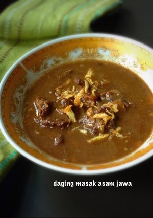Foto resep Daging masak asam jawa