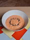 Dip de pimientos morrones rojos con queso crema casero