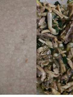 Foto resep Bubur Toping Ayam Tumis Gurih Mudah (Makannya Gak Cukup 1 mangkok) 😄