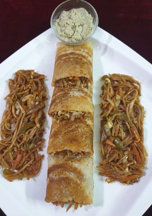 A picture of Chinese Dosa.