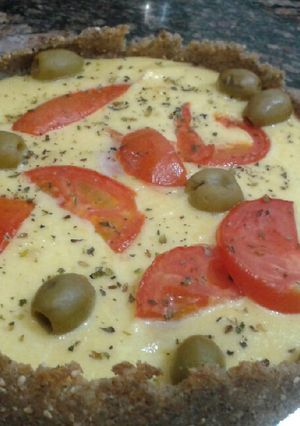 Una foto de Masa de tarta integral con arroz cocido: sin gluten y sin huevo! (con bonus track)