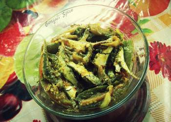 Easiest Way to Prepare Appetizing Sour Eggplant with Small Fish Curry    