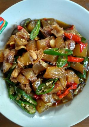 Foto resep Kikil Cabai Hijau