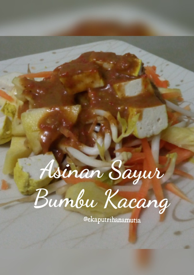 Foto resep Asinan Sayur Bumbu Kacang