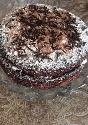 صورة لوصفة تارت بطبقتين 🍰🍫