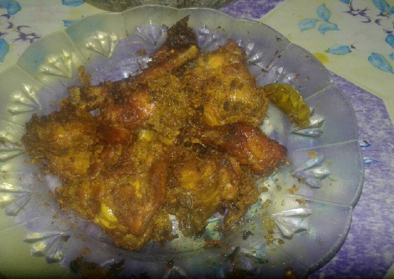 Ayam goreng lengkuas simple
