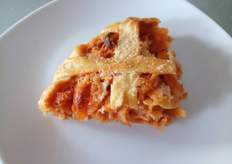 Recipe of Ultimate Timballo di pasta - pasta pie