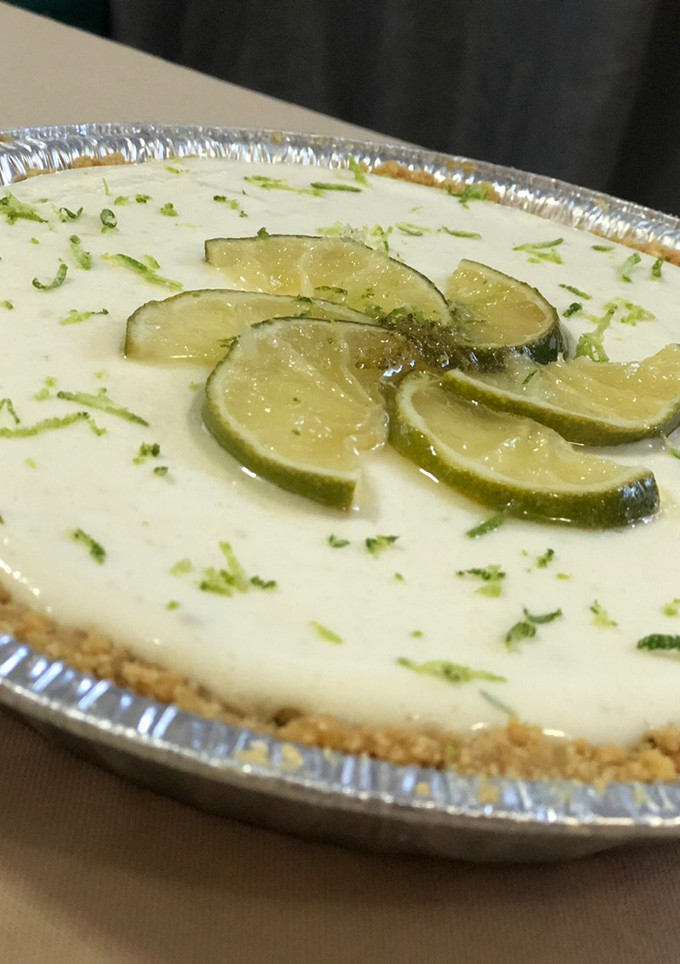 Una foto de Pie de limón y queso