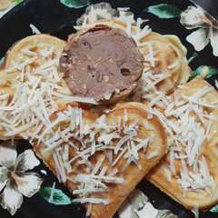 รูปของ Waffel susu keju