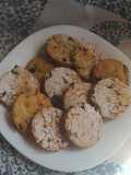 Galletitas De Azafrán y Pasas De Uva
