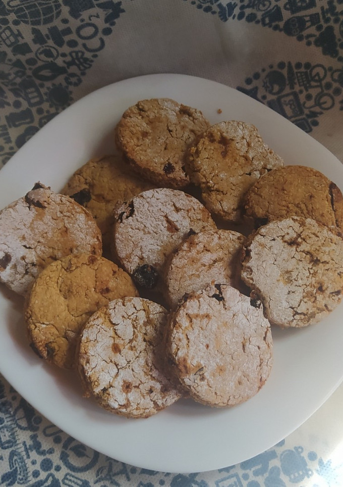 Una foto de Galletitas De Azafrán y Pasas De Uva