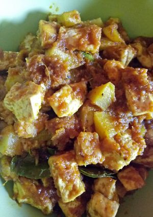 Foto resep Sambal goreng tahu tempe kentang