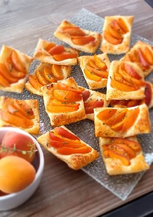 Une photo de °Feuilletés aux abricots°