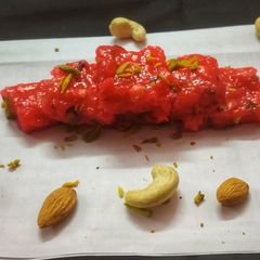 A picture of Bombay Halwa.