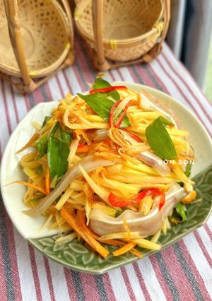 Hình của món Gỏi Đu Đủ Tai Heo.