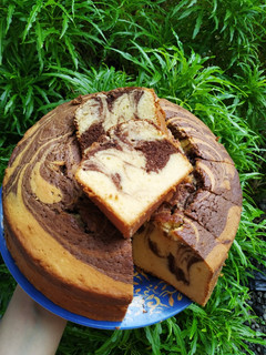 Foto resep Bolu Marmer Panggang / Cake Marmer