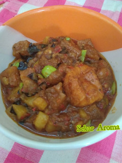 Foto resep Sambel Goreng Krecek Kentang Tahu Pete