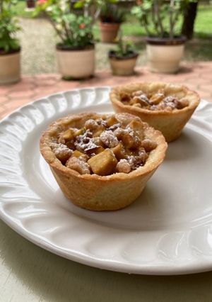 Una foto de Tarta de manzana