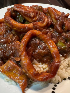 Una foto de Calamares a la riojana