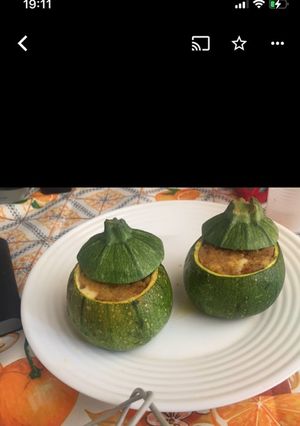 Foto di Zucchine ripiene vegetariane