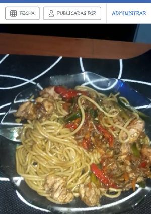 Una foto de Fideos Chinos