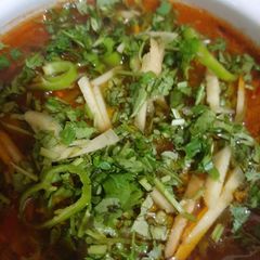 A picture of Chicken karahi.