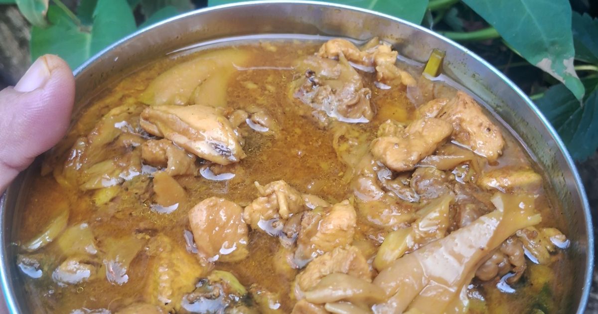 Ayam jamur (Toping Mie Ayam)