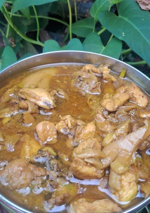 Foto resep Ayam jamur (Toping Mie Ayam)