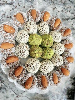 صورة لوصفة كرات التمر