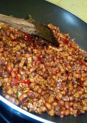 Foto resep Kering Tempe Kacang