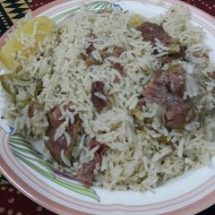 A picture of White pilao.