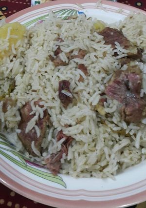 A picture of White pilao.