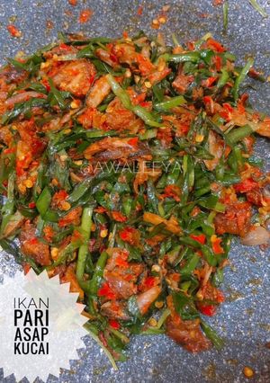 Foto resep Ikan Pari Asap Kucai