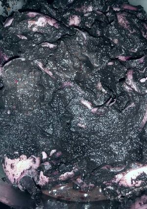 Foto resep Cumi masak hitam bumbu Rujak