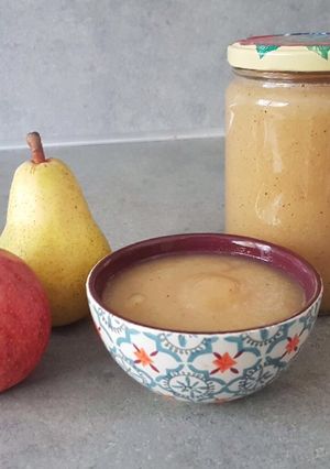 Une photo de Compote pomme poire